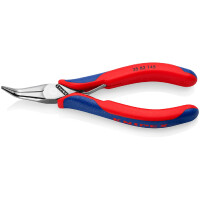 KNIPEX 35 82 145 Elektronik-Greifzange mit durchgestecktem Gelenk mit Mehrkomponenten-Hüllen 145 mm