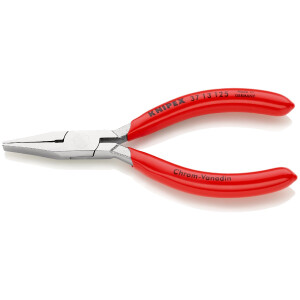 KNIPEX 37 13 125 Greifzange für Feinmechanik mit...