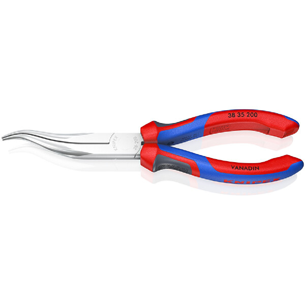 KNIPEX 38 35 200 Mechanikerzange mit Comfort-Griffen verchromt 200 mm