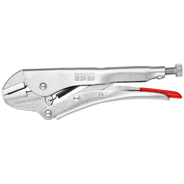 KNIPEX 41 24 225 Gripzange verzinkt 225 mm