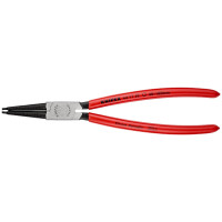 KNIPEX 44 11 J3 Sicherungsringzange für Innenringe in Bohrungen mit Kunststoff überzogen schwarz atramentiert 225 mm