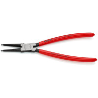 KNIPEX 44 11 J3 Sicherungsringzange für Innenringe in Bohrungen mit Kunststoff überzogen schwarz atramentiert 225 mm