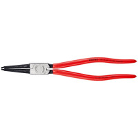 KNIPEX 44 11 J4 Sicherungsringzange für Innenringe in Bohrungen mit Kunststoff überzogen schwarz atramentiert 320 mm
