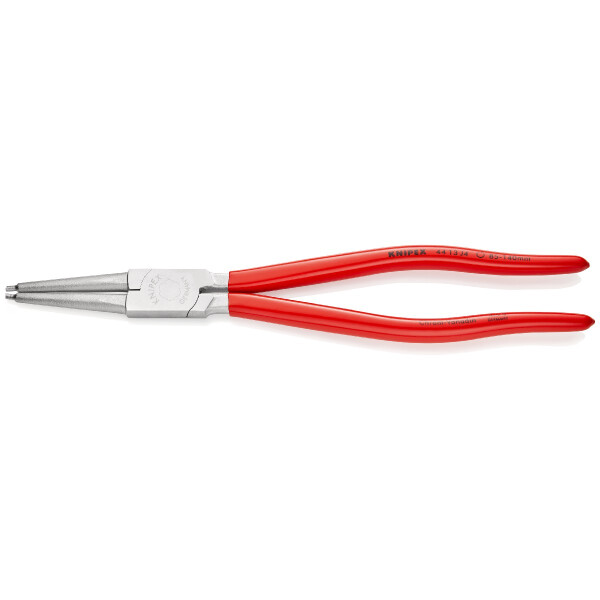 KNIPEX 44 13 J4 Sicherungsringzange für Innenringe in Bohrungen mit Kunststoff überzogen verchromt 320 mm