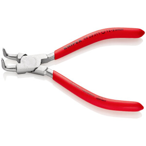 KNIPEX 44 23 J11 Sicherungsringzange für Innenringe in Bohrungen mit Kunststoff überzogen verchromt 130 mm