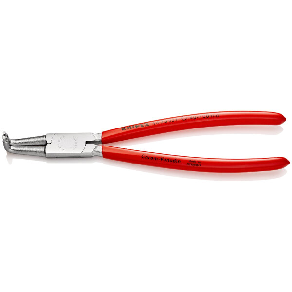 KNIPEX 44 23 J31 Sicherungsringzange für Innenringe in Bohrungen mit Kunststoff überzogen verchromt 215 mm