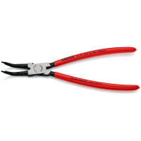 KNIPEX 44 31 J32 Sicherungsringzange für Innenringe in Bohrungen 45° gewinkelt mit Kunststoff überzogen schwarz atramentiert 225 mm