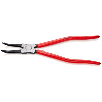 KNIPEX 44 31 J42 Sicherungsringzange für Innenringe in Bohrungen 45° gewinkelt mit Kunststoff überzogen schwarz atramentiert 310 mm