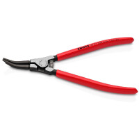 KNIPEX 45 21 200 Montagezange für Sprengringe auf Wellen mit Kunststoff überzogen schwarz atramentiert 220 mm