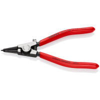 KNIPEX 46 11 G0 Sicherungsringzange für Greifringe auf Wellen mit Kunststoff überzogen schwarz atramentiert 140 mm