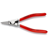 KNIPEX 46 13 A0 Sicherungsringzange für Außenringe auf Wellen mit Kunststoff überzogen verchromt 140 mm