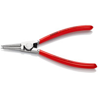 KNIPEX 46 13 A2 Sicherungsringzange für Außenringe auf Wellen mit Kunststoff überzogen verchromt 180 mm