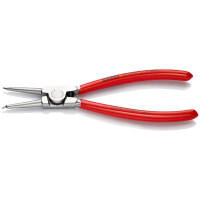 KNIPEX 46 13 A2 Sicherungsringzange für Außenringe auf Wellen mit Kunststoff überzogen verchromt 180 mm