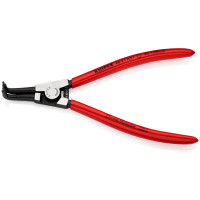 KNIPEX 46 21 A31 Sicherungsringzange für Außenringe auf Wellen mit Kunststoff überzogen schwarz atramentiert 200 mm