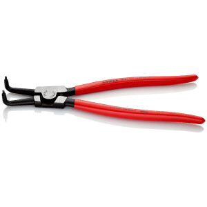KNIPEX 46 21 A41 SB Sicherungsringzange für Außenringe auf Wellen mit Kunststoff überzogen schwarz atramentiert 300 mm