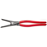 KNIPEX 49 11 A4 Präzisions-Sicherungsringzange für Außenringe auf Wellen mit rutschhemmendem Kunststoff überzogen grau atramentiert 320 mm