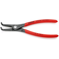 KNIPEX 49 21 A31 SB Präzisions-Sicherungsringzange für Außenringe auf Wellen mit rutschhemmendem Kunststoff überzogen grau atramentiert 210 mm