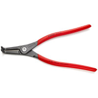 KNIPEX 49 21 A41 SB Präzisions-Sicherungsringzange für Außenringe auf Wellen mit rutschhemmendem Kunststoff überzogen grau atramentiert 305 mm