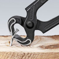KNIPEX 50 00 160 Kneifzange schwarz atramentiert 160 mm