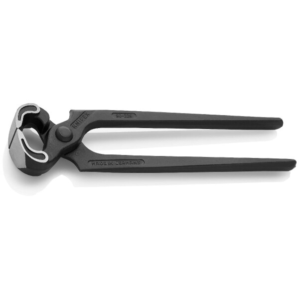 KNIPEX 50 00 225 SB Kneifzange schwarz atramentiert 225 mm