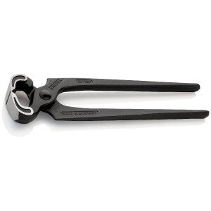 KNIPEX 50 00 250 Kneifzange schwarz atramentiert 250 mm