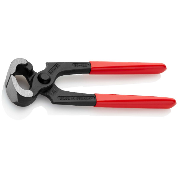KNIPEX 50 01 160 SB Kneifzange mit Kunststoff überzogen schwarz atramentiert 160 mm