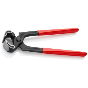 KNIPEX 50 01 225 SB Kneifzange mit Kunststoff überzogen schwarz atramentiert 225 mm
