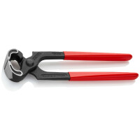KNIPEX 50 01 225 SB Kneifzange mit Kunststoff überzogen schwarz atramentiert 225 mm