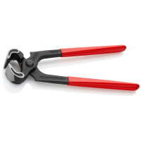 KNIPEX 50 01 225 Kneifzange mit Kunststoff überzogen schwarz atramentiert 225 mm