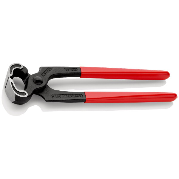 KNIPEX 50 01 250 Kneifzange mit Kunststoff überzogen schwarz atramentiert 250 mm