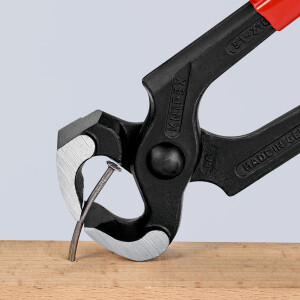 KNIPEX 51 01 210 SB Hammerzange mit Kunststoff überzogen schwarz atramentiert 210 mm