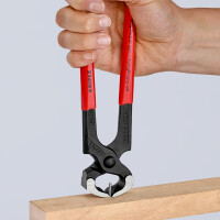 KNIPEX 51 01 210 SB Hammerzange mit Kunststoff überzogen schwarz atramentiert 210 mm