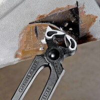 KNIPEX 55 00 300 SB Hufbeschlagzange (Karosserieabreißzange) schwarz atramentiert 300 mm