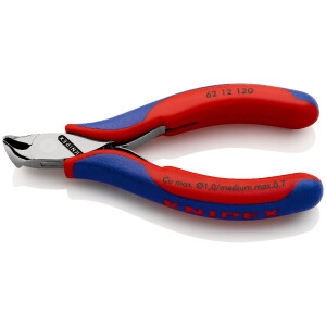 KNIPEX 62 12 120 Elektronik-Schrägschneider mit...
