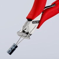 KNIPEX 64 01 115 Elektronik-Vornschneider mit rutschhemmenden Kunststoff-Hüllen 115 mm