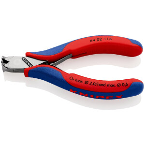 KNIPEX 64 02 115 Elektronik-Vornschneider mit...