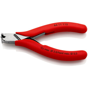 KNIPEX 64 11 115 Elektronik-Vornschneider mit...