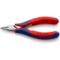KNIPEX 64 22 115 Elektronik-Vornschneider mit Mehrkomponenten-Hüllen 115 mm