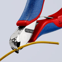 KNIPEX 64 42 115 SB Elektronik-Vornschneider mit Mehrkomponenten-Hüllen 115 mm