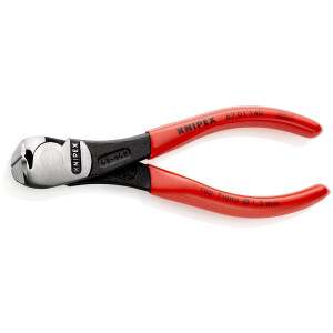 KNIPEX 67 01 140 Kraft-Vornschneider mit Kunststoff...