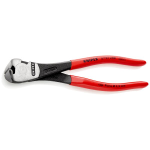 KNIPEX 67 01 200 SB Kraft-Vornschneider mit Kunststoff...
