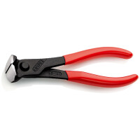 KNIPEX 68 01 160 EAN Vornschneider mit Kunststoff überzogen schwarz atramentiert 160 mm