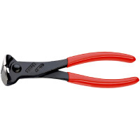 KNIPEX 68 01 180 EAN Vornschneider mit Kunststoff überzogen schwarz atramentiert 180 mm