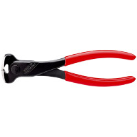 KNIPEX 68 01 180 EAN Vornschneider mit Kunststoff überzogen schwarz atramentiert 180 mm