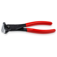 KNIPEX 68 01 180 SB Vornschneider mit Kunststoff überzogen schwarz atramentiert 180 mm
