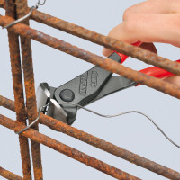 KNIPEX 68 01 200 EAN Vornschneider mit Kunststoff überzogen schwarz atramentiert 200 mm