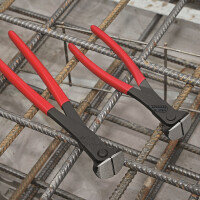 KNIPEX 68 01 280 Vornschneider mit Kunststoff überzogen schwarz atramentiert 280 mm