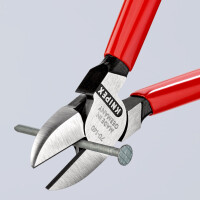KNIPEX 70 01 140 EAN Seitenschneider mit Kunststoff überzogen schwarz atramentiert 140 mm