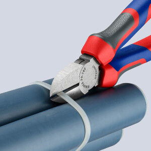 KNIPEX 70 02 180 SB Seitenschneider mit Comfort-Griffen schwarz atramentiert 180 mm
