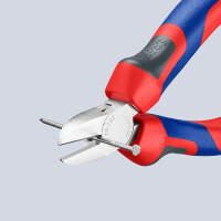 KNIPEX 70 05 125 Seitenschneider mit Comfort-Griffen verchromt 125 mm